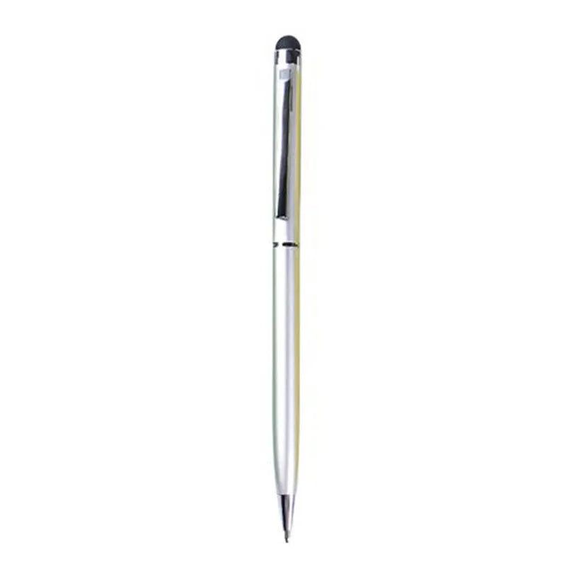 Rotating metal capacitive pen with 0.5mm tip in seven colour options