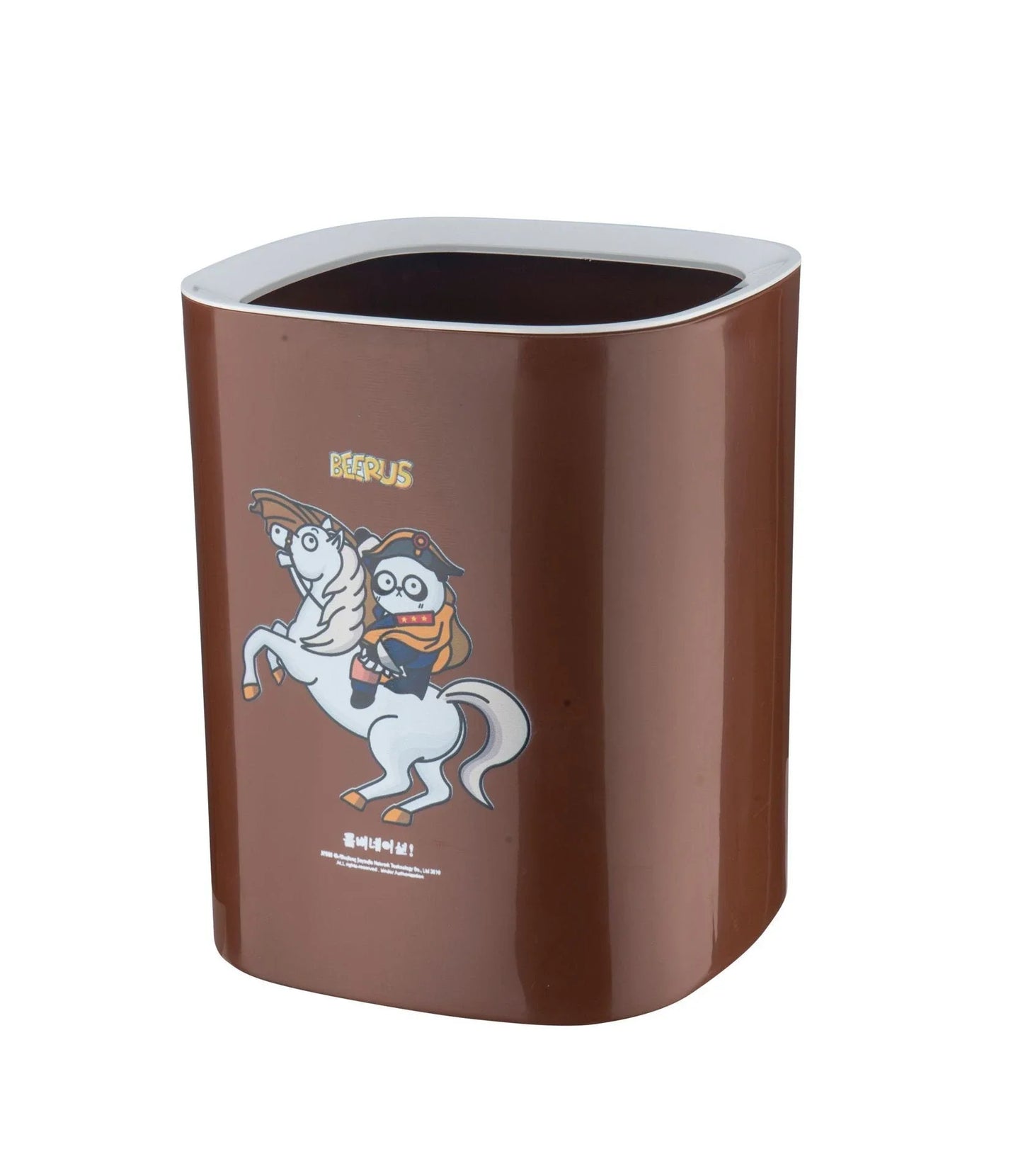 Touchless automatic trash can with motion sensor for convenient waste disposal in home or office