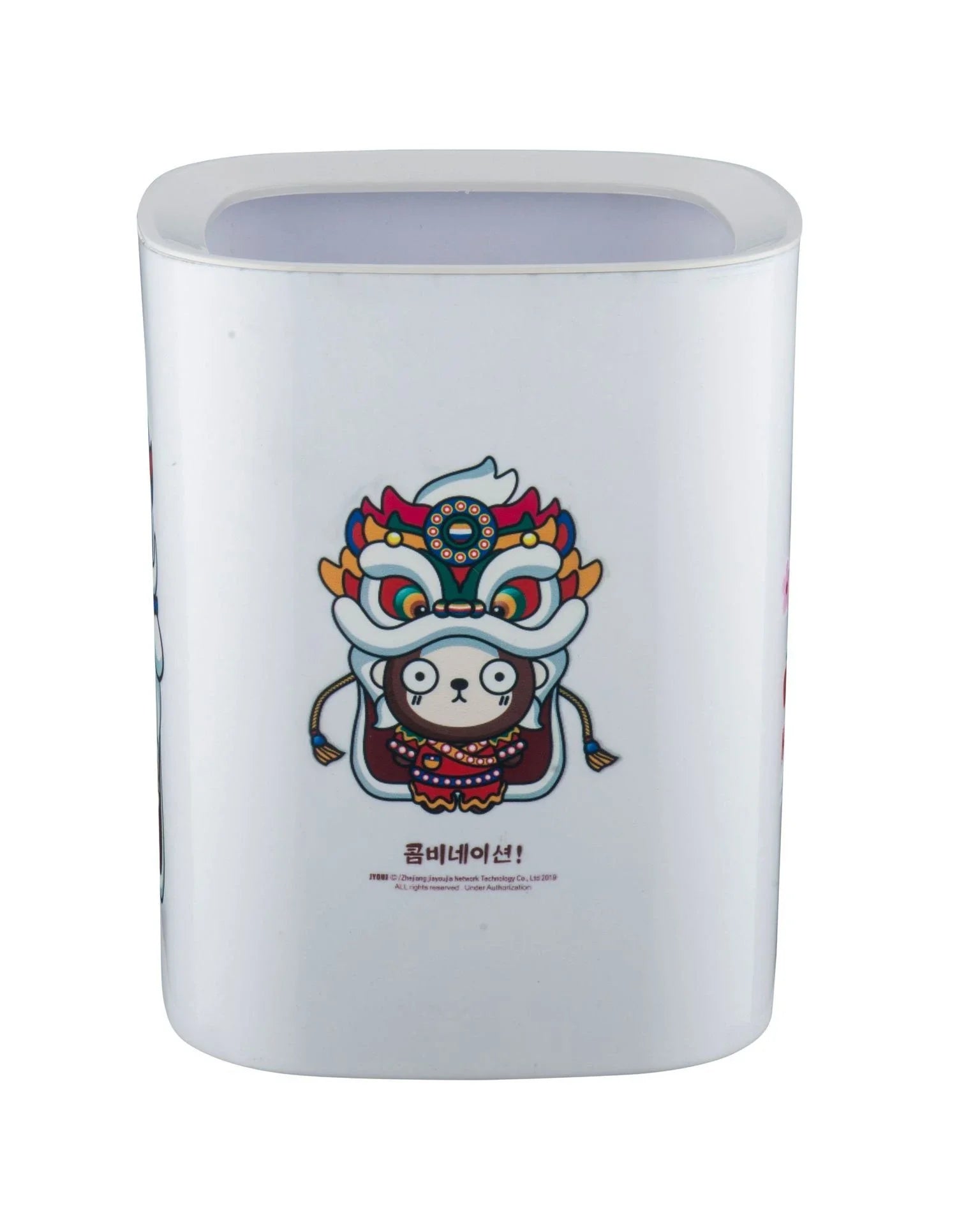 Touchless automatic trash can with motion sensor for convenient waste disposal in home or office