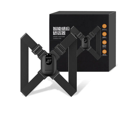 Adjustable Smart Posture Corrector with angle and tension sensors to improve posture and reduce back pain