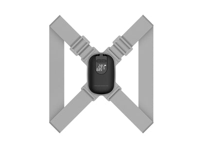 Adjustable Smart Posture Corrector with angle and tension sensors to improve posture and reduce back pain