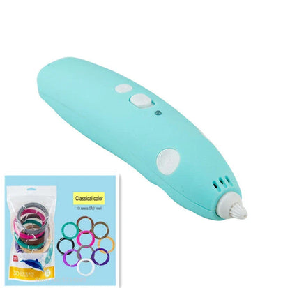 A versatile 3D printing pen with adjustable temperature, eco-friendly materials, and vibrant color options for unleashing your creativity.