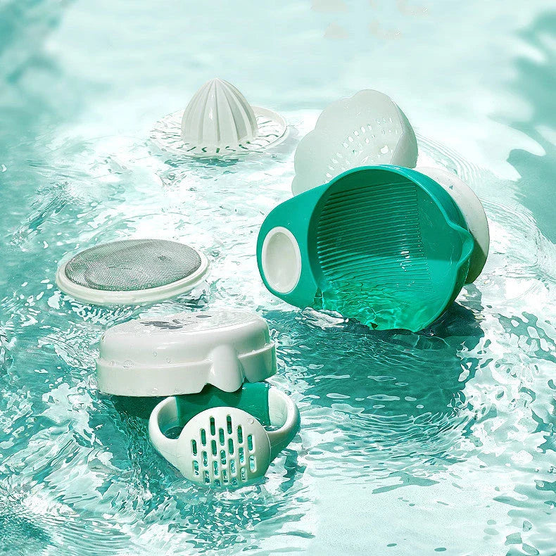 Multifunctional baby food mill and grinder set with large capacity grinding bowl for mashing, grinding, and juicing fruits and vegetables