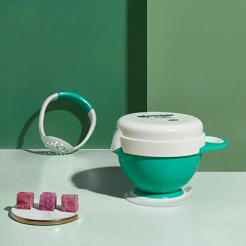 Versatile Baby Food Mill & Grinder Set - Effortless Fruit & Veggie Prep for Busy Parents