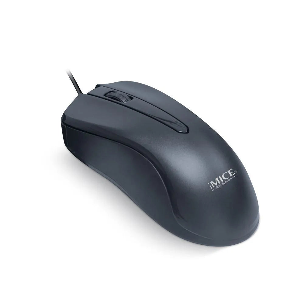 KM-520 wired keyboard and mouse set in black with USB connection, 104 keys and 1200dpi photoelectric mouse