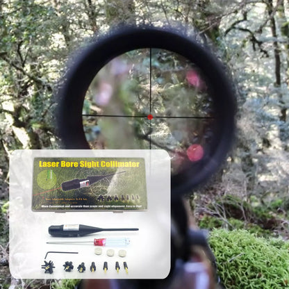 Red Laser Calibrator Set with high-strength aluminum alloy body and precise 5mW laser