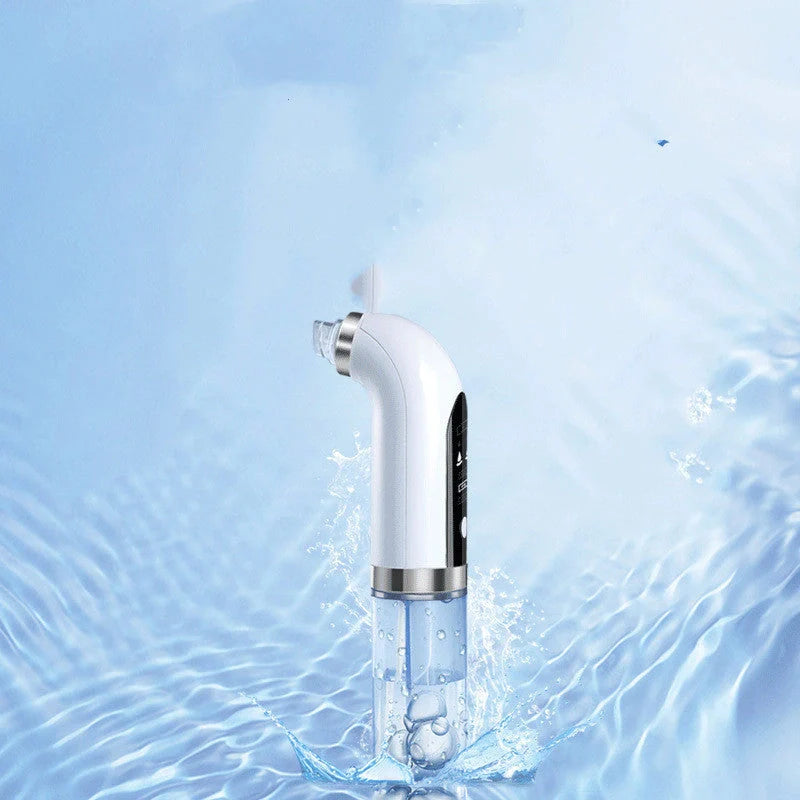 Electric Vacuum Blackhead Acne Pore Cleaner with 6 replaceable probes for customized skincare