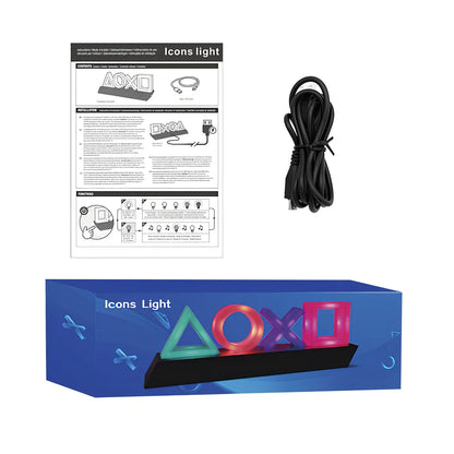 E-Sports game music atmosphere night light with colourful LED lighting and compact 300mm design