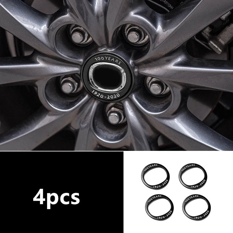 Aluminium alloy car label decoration sticker badge for Mazda Axela boot lid, available in black, blue, red and white