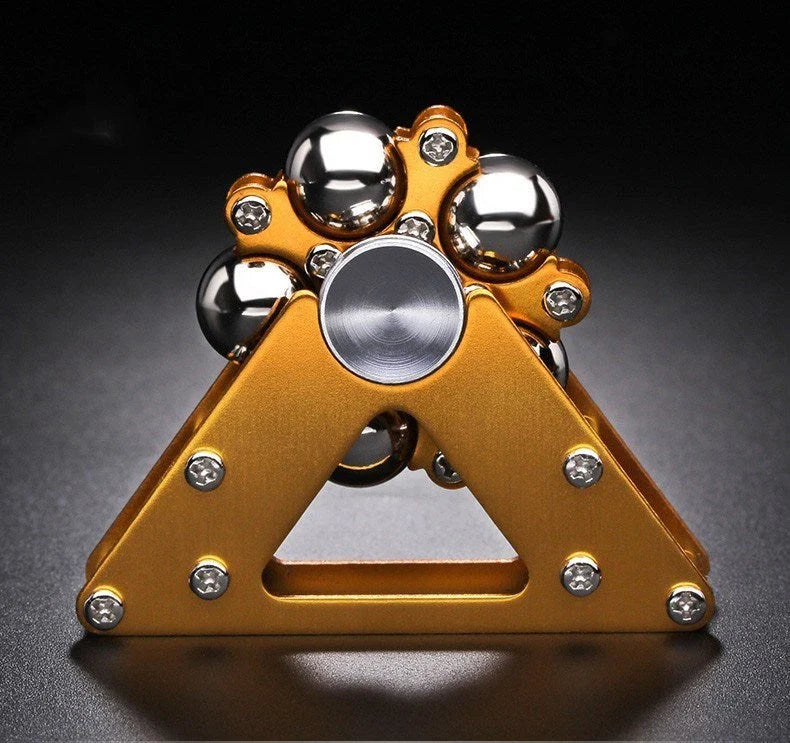 Precision-engineered fingertip spinner with a captivating windmill-inspired design, offering a calming and creative decompression experience.