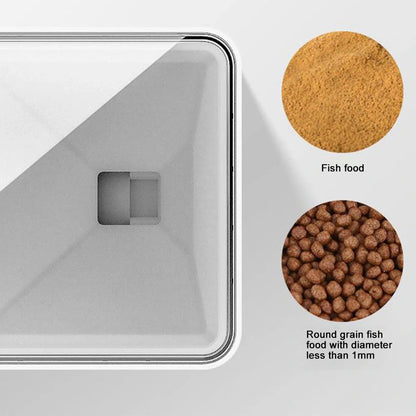 Digital Automatic Fish Feeder with LED display for aquariums