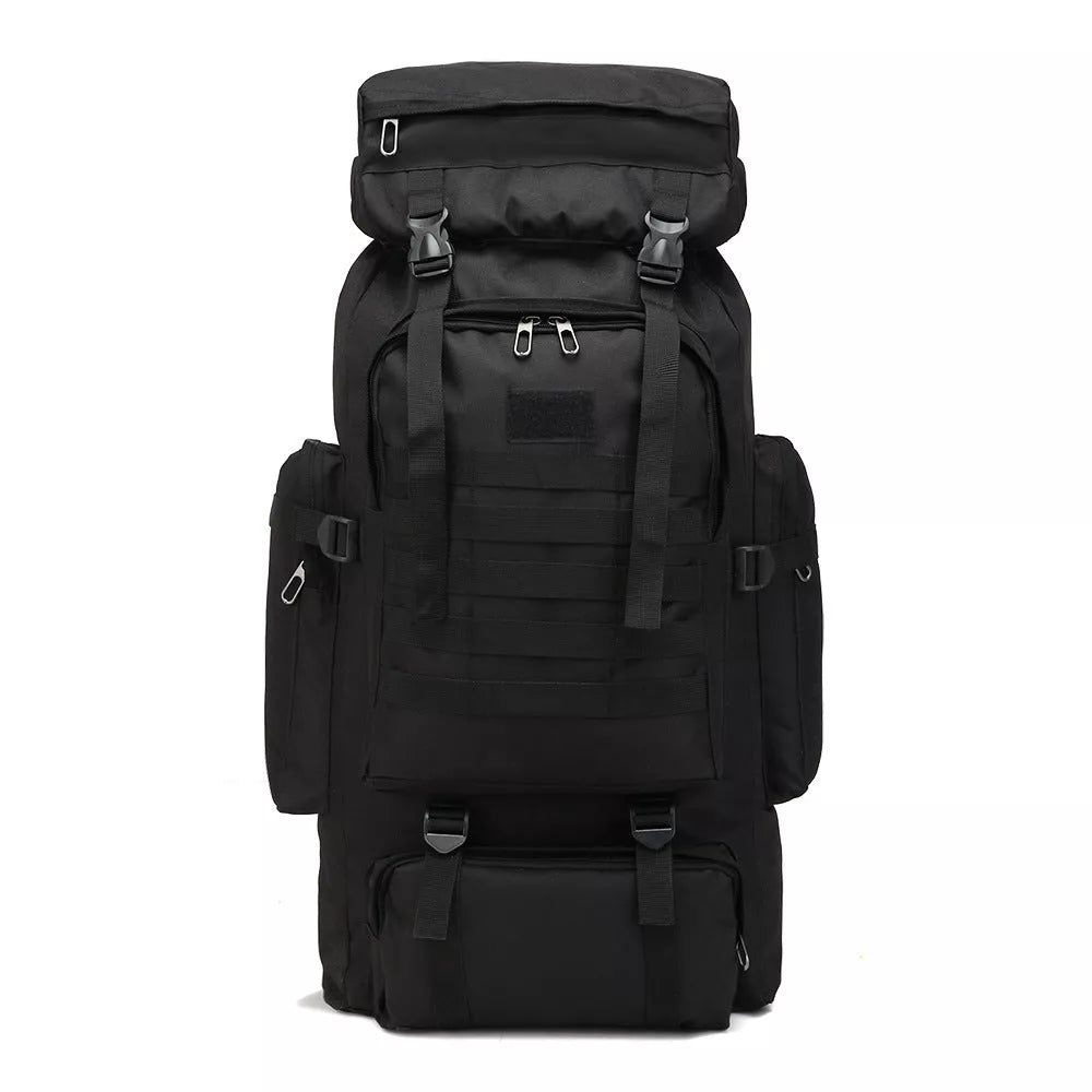 Durable Oxford Cloth Large Capacity Outdoor Sports Mountaineering Bag in camouflage pattern