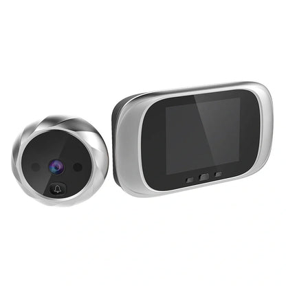 Intelligent Visual Cat Eye Electronic Door Mirror with 2.8-inch TFT LCD screen and infrared night vision