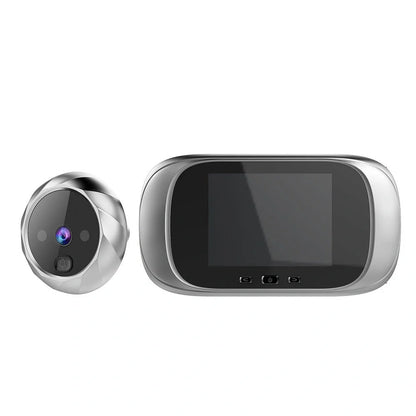 Intelligent Visual Cat Eye Electronic Door Mirror with 2.8-inch TFT LCD screen and infrared night vision