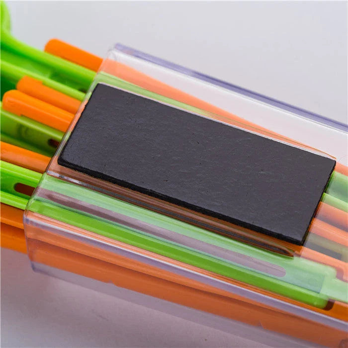 Moisture-Proof Carrot Shaped Bag Clips for Sealing and Organizing Food Bags