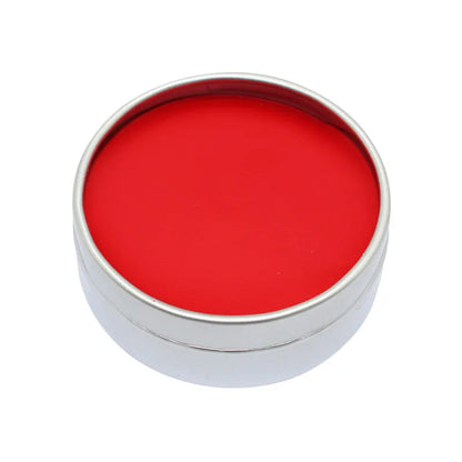 Set of 12 rectangular face paint cakes in assorted colours including black, red, gold, silver, blue, and green.
