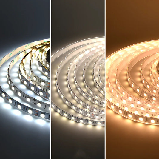 2835 LED light strip with 120 lights per metre for supermarket shelf illumination