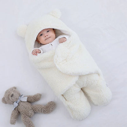 Cozy Winter Baby Quilt with Anti-Shock Design in various colors