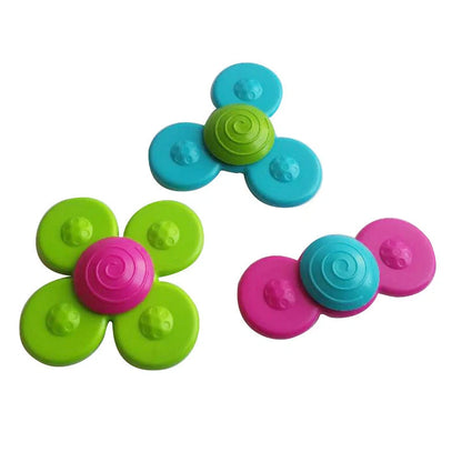 Kids insect spinner rattle bath toy for toddlers, durable and waterproof