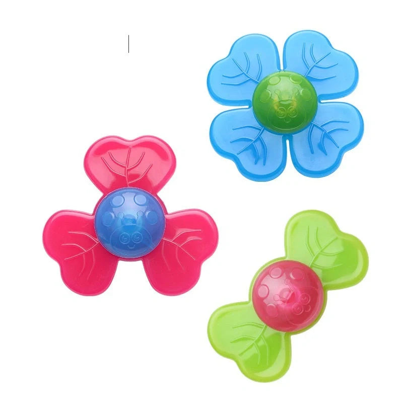 Kids insect spinner rattle bath toy for toddlers, durable and waterproof