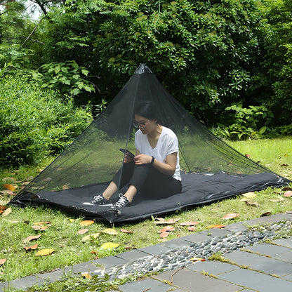 Portable mesh mosquito net tent with 220cm length and 325g weight for camping
