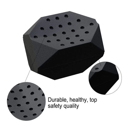 Compact Jaw Training Device in grey, black, and white, made from safe food-grade silicone for daily facial muscle training.