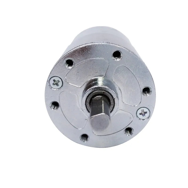 GA37RG DC gear motor with 37mm gearbox and 6mm output shaft for industrial applications