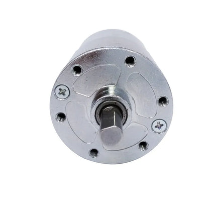 GA37RG DC gear motor with 37mm gearbox and 6mm output shaft for industrial applications