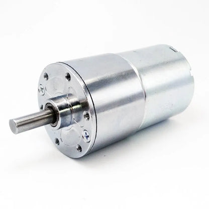 GA37RG DC gear motor with 37mm gearbox and 6mm output shaft for industrial applications