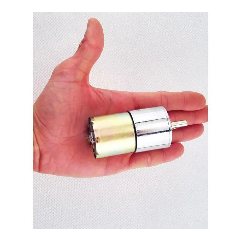 GA37RG DC gear motor with 37mm gearbox and 6mm output shaft for industrial applications