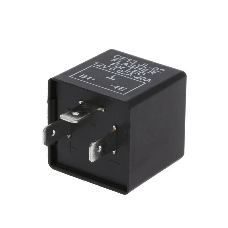 CF13 CF14 LED electronic flashing relay 12V car motorcycle turn signal flasher with IC integration