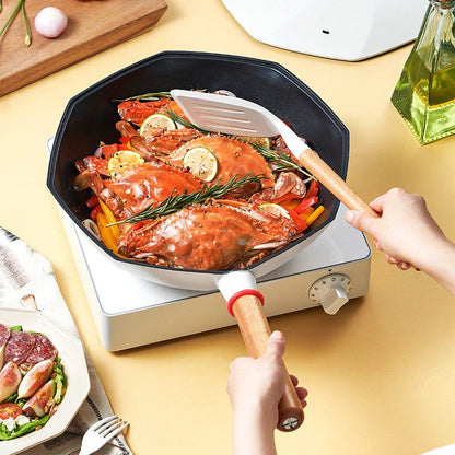 Maifan Stone non-stick frying pan for healthy cooking without oil