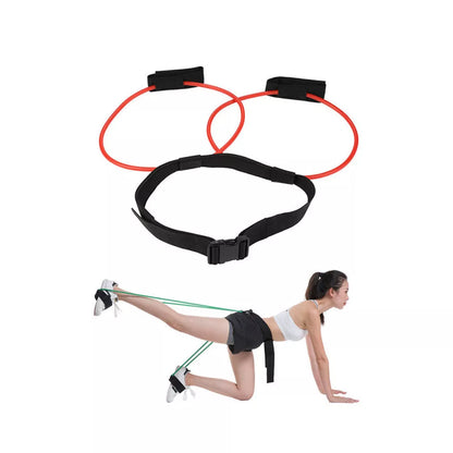 Adjustable waist booster and leg swimming training belt for home fitness