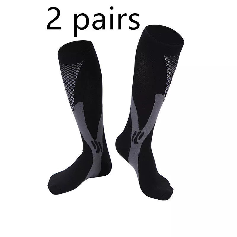 Outdoor Sports Magic Compression Stretch Socks in various colors for enhanced athletic performance