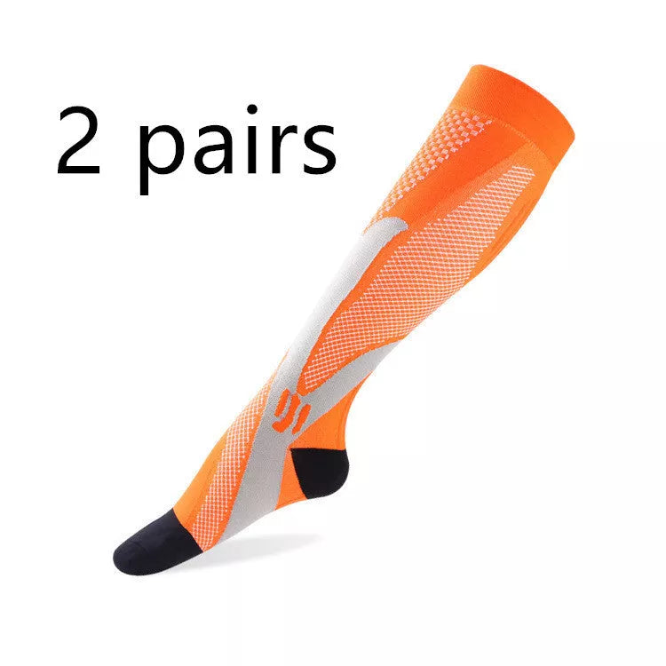 Outdoor Sports Magic Compression Stretch Socks in various colors for enhanced athletic performance