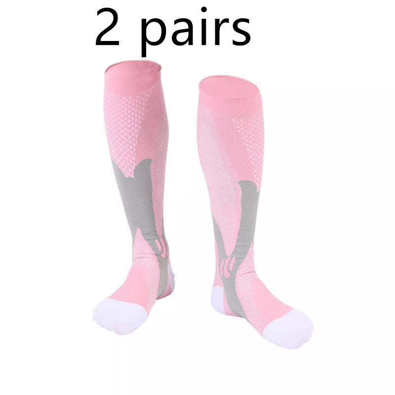 Outdoor Sports Magic Compression Stretch Socks in various colors for enhanced athletic performance