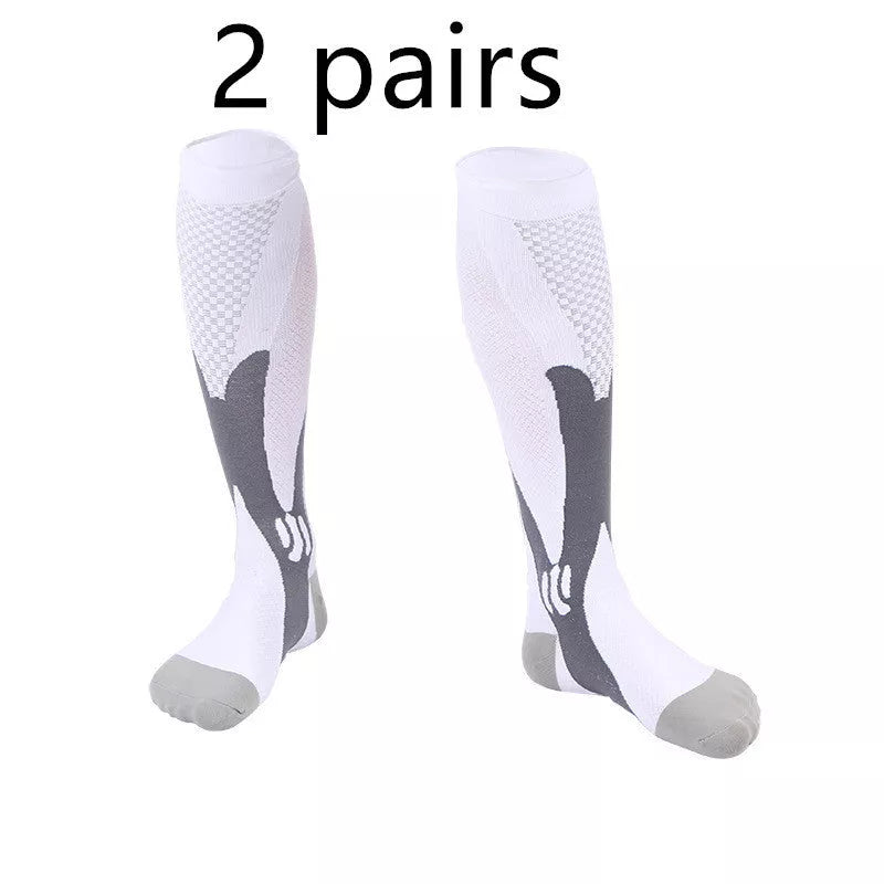 Outdoor Sports Magic Compression Stretch Socks in various colors for enhanced athletic performance