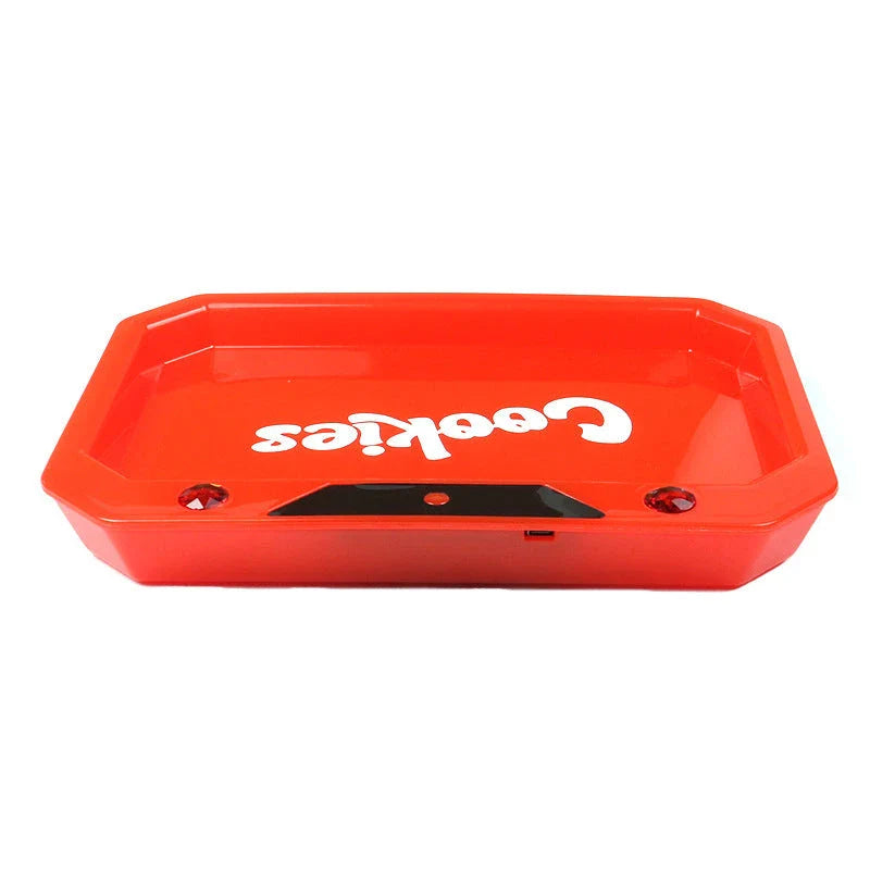 Elegant LED Cigarette Paper Tray with Vibrant Color-Changing Lights for Stylish Smoking Accessories