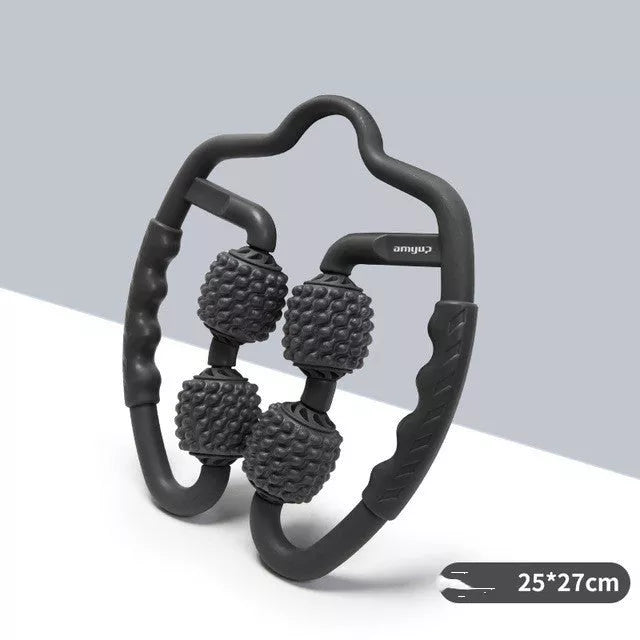 Compact leg massager in various colors for targeted muscle relief