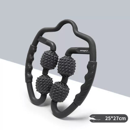 Compact leg massager in various colors for targeted muscle relief