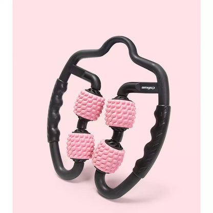 Compact leg massager in various colors for targeted muscle relief