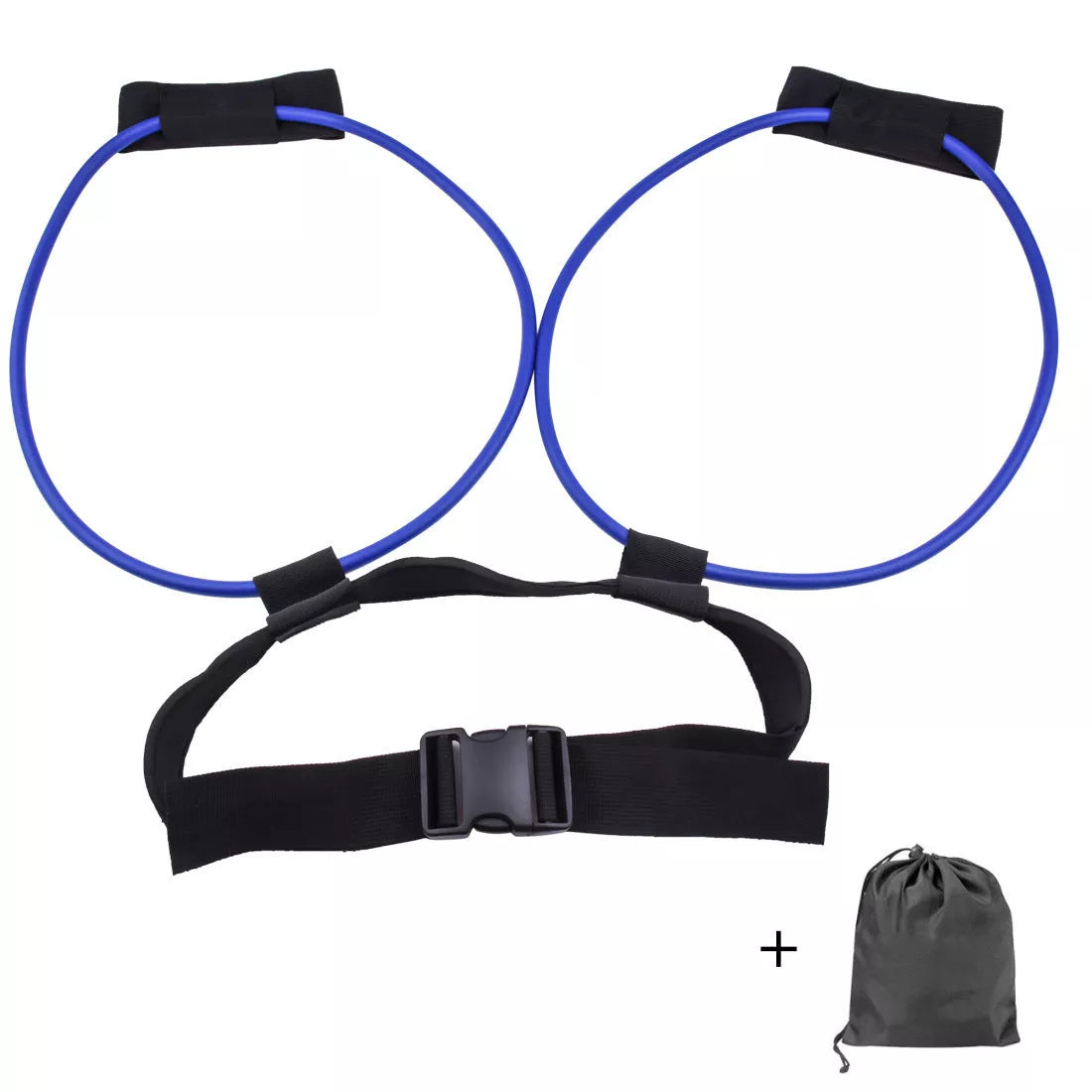 Adjustable waist booster and leg swimming training belt for home fitness