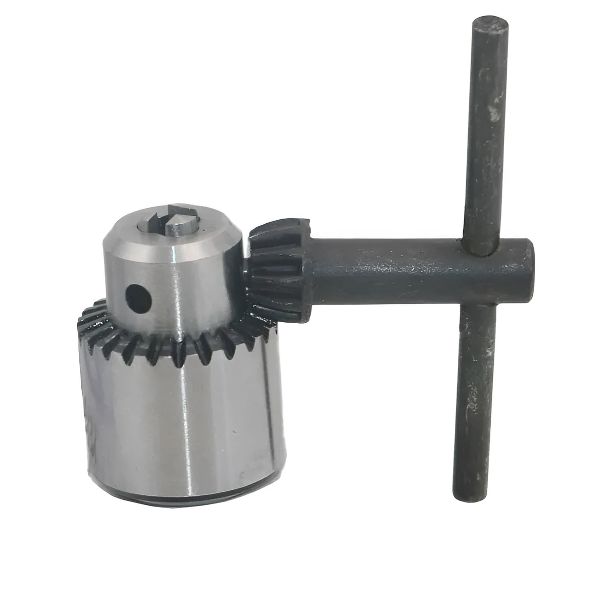 Hard alloy drill chuck set with sleeve mechanism and 3.17mm tail hole