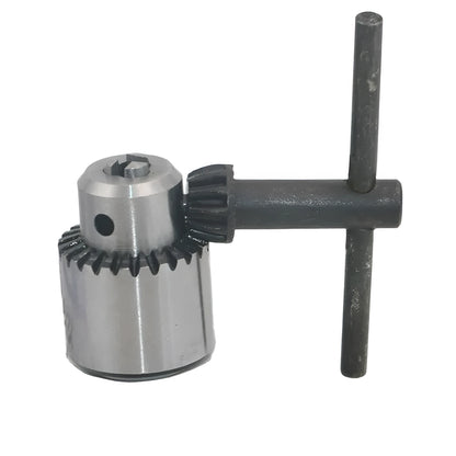 Hard alloy drill chuck set with sleeve mechanism and 3.17mm tail hole