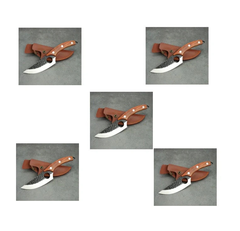 Handcrafted stainless steel boning knife with ergonomic handle for precision cooking tasks