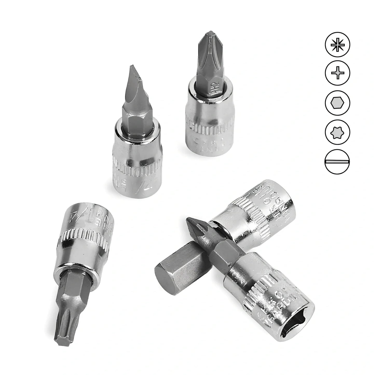 46-piece metric socket set in green storage box with alloy steel tools for automotive repairs