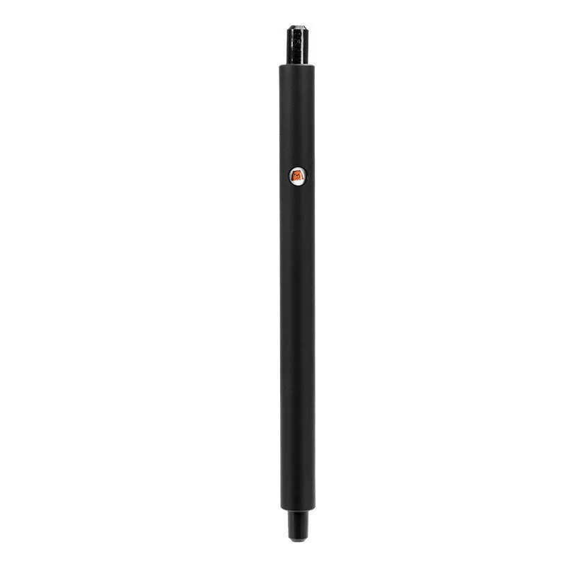 MINISO Cartoon Bare Bear press gel pen in black, pink, and white with 0.5mm black refill