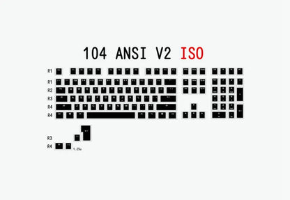 Pudding V2 doubleshot PBT mechanical keyboard keycaps with white/black retro colourway and translucent legends for backlit keyboards