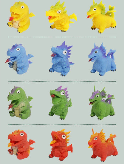 Flip-It Dinosaur Egg Soft Sensory Toy - Squeeze and Flip to Reveal a New Color and Mood