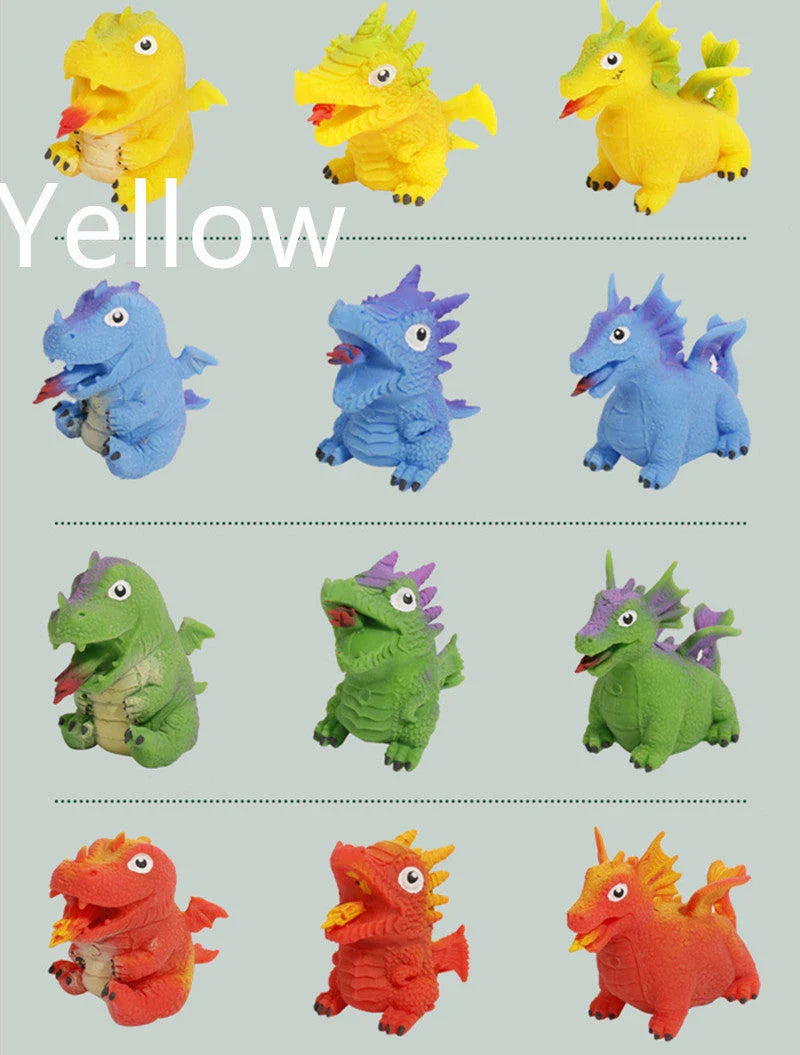 Flip-It Dinosaur Egg Soft Sensory Toy - Squeeze and Flip to Reveal a New Color and Mood